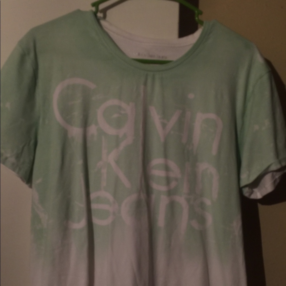 Women’s Calvin Klein Distressed Tee